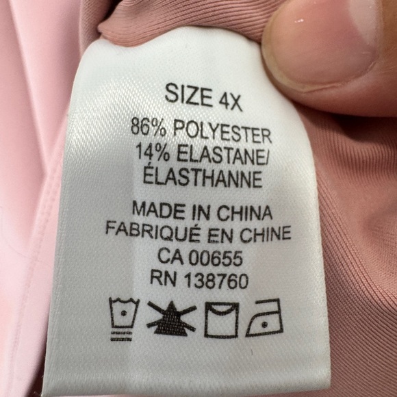 Addition Elle Sleeveless Top Pink - Picture 5 of 10